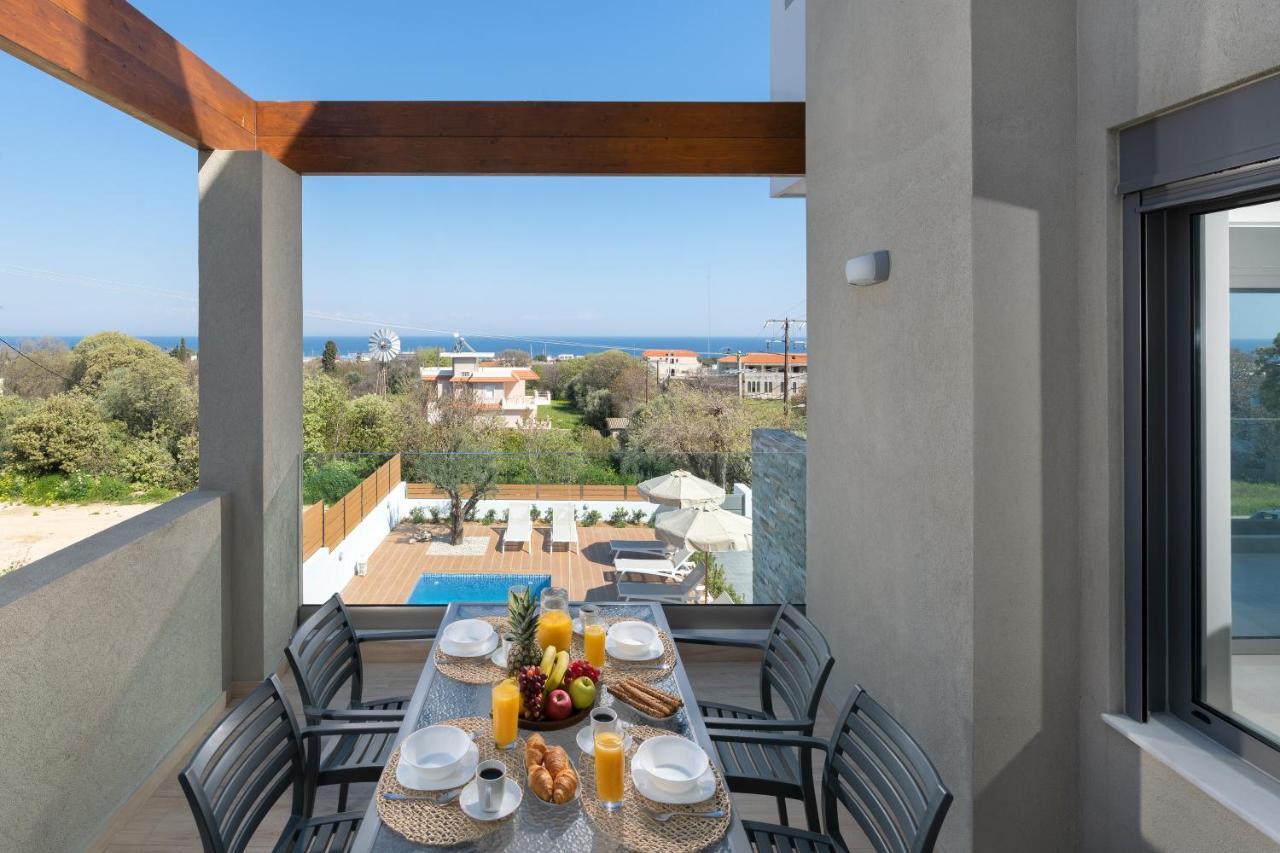 Terpsis Pool Villa Asgourou المظهر الخارجي الصورة